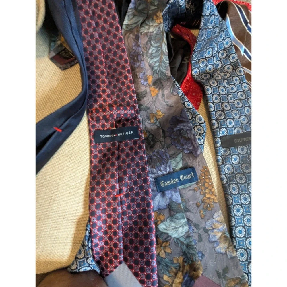 10 Pcs Neckties Lot Mix Wear‎ w/ Dior, Tommy Etc